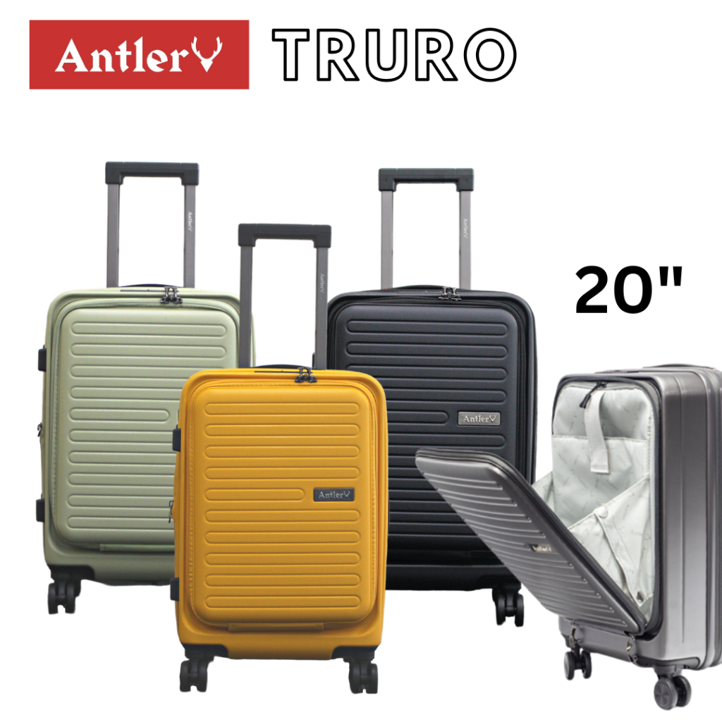 Antler Truro 20" PC Hardcase Luggage Shopee Malaysia