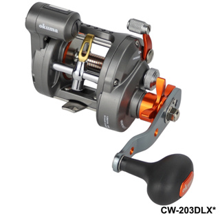 Okuma Cold water CW (6kg-9kg Max drag ) Wire Line Counter Trolling Fishing  Reel Overhead Reel Left / Right Handed M