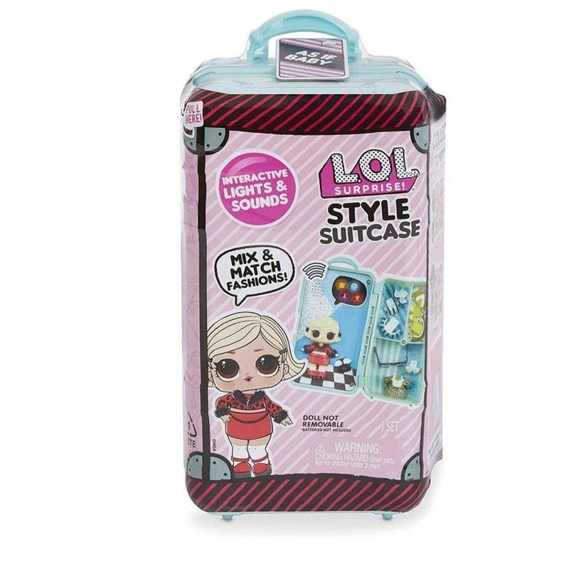 L.O.L. Surprise Style Suitcase Electronic Playset As If Baby Shopee Malaysia