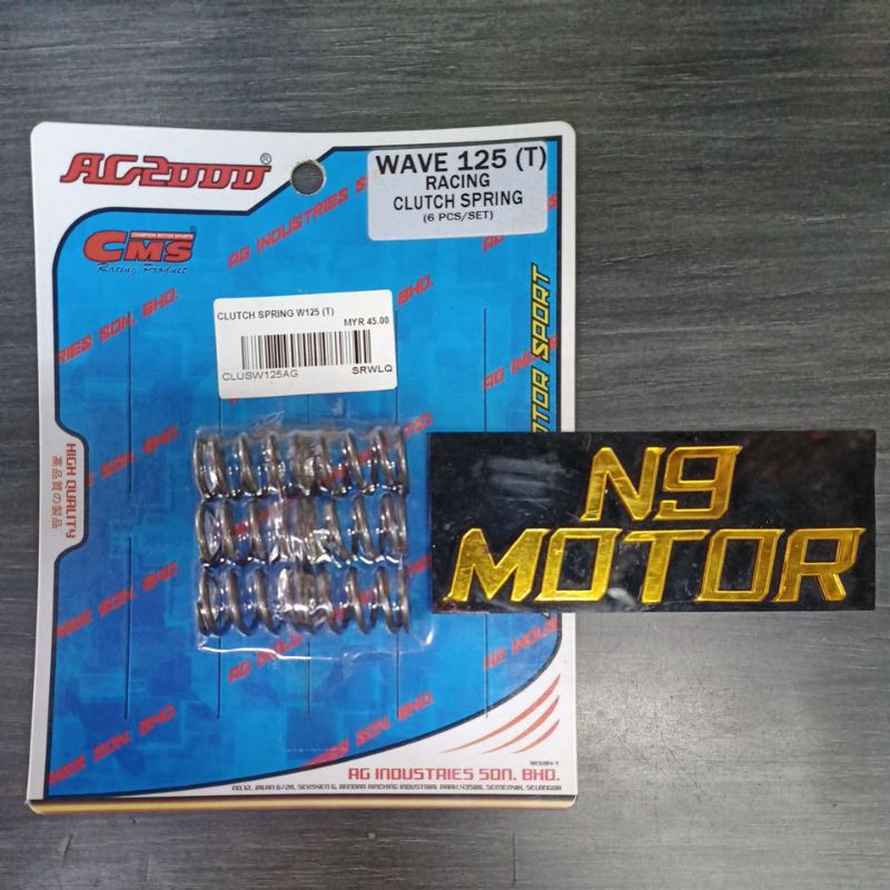 Clutch Spring W125 CMS (100% Original) | Shopee Malaysia