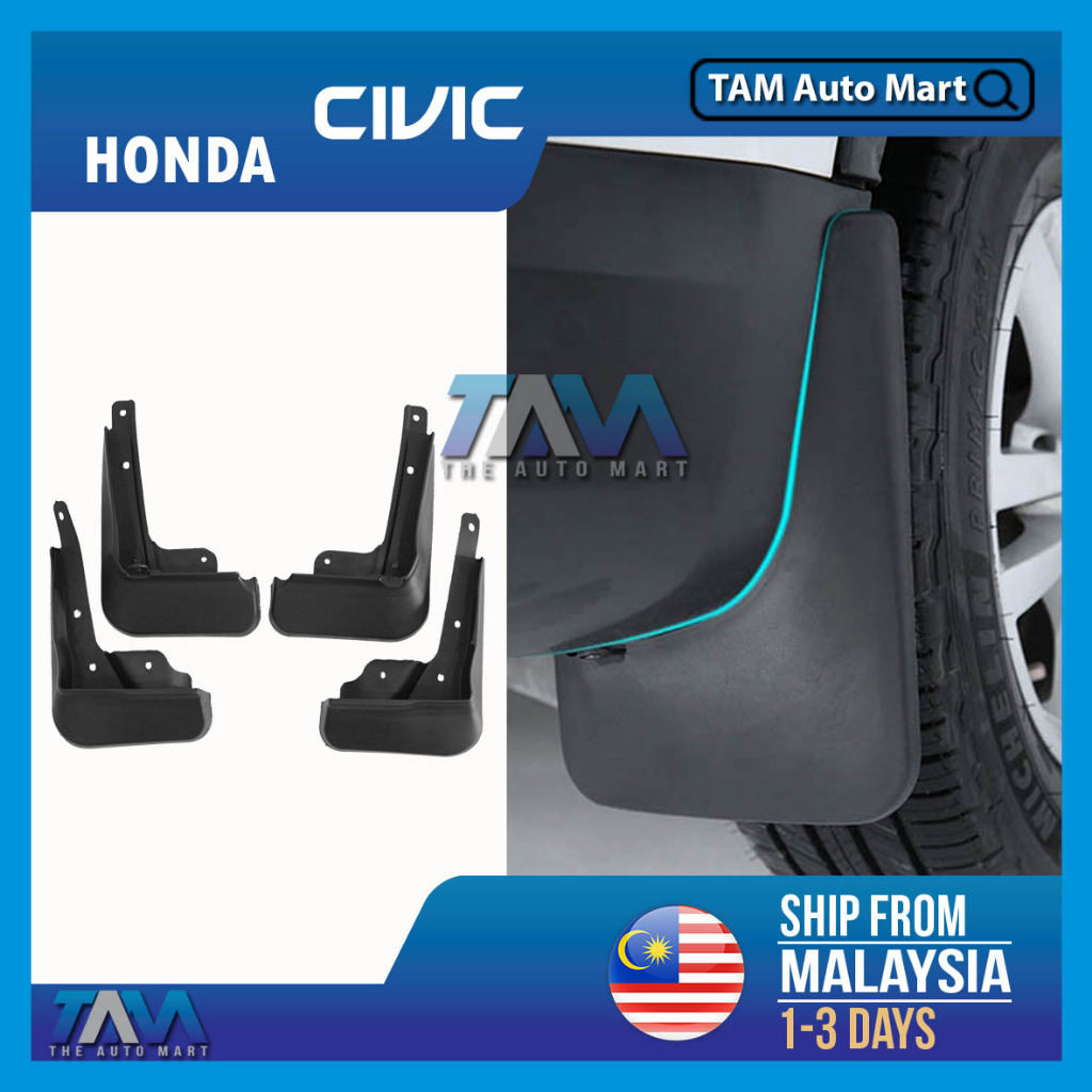 Honda Civic FE (20222024) Mud Flaps / Mudguards Protector Car Mud