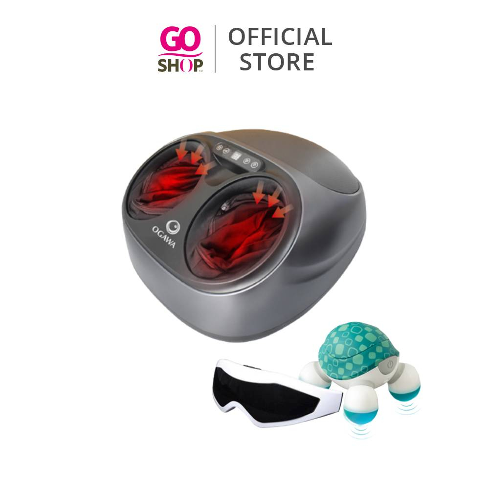 Ogawa iReflex Foot Massager with 6 Human Like Massage Technique