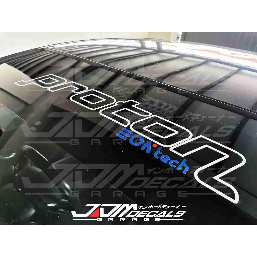 Proton Eontech Car Windscreen Vinyl Sticker | Shopee Malaysia