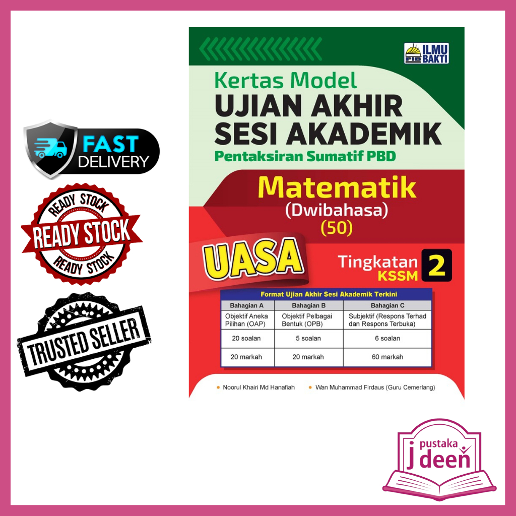 Jdeen buku latihan matematik tingkatan 2 kertas model ujian akhir