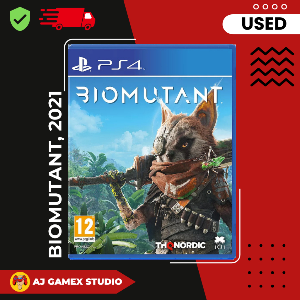 PS4 Biomutant Physical Disc Shopee Malaysia