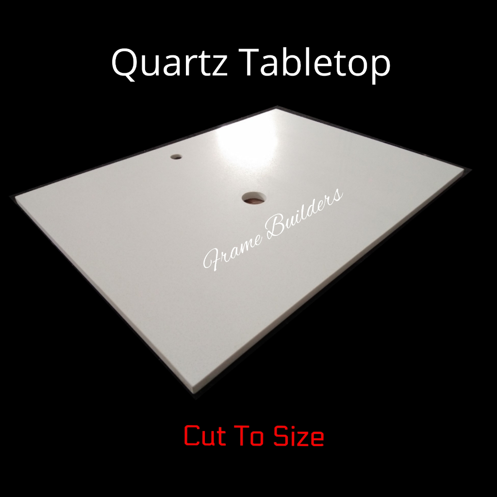 Quartz Tabletop / Quartz Stone Tabletop / Quartz as Tabletop / Quartz