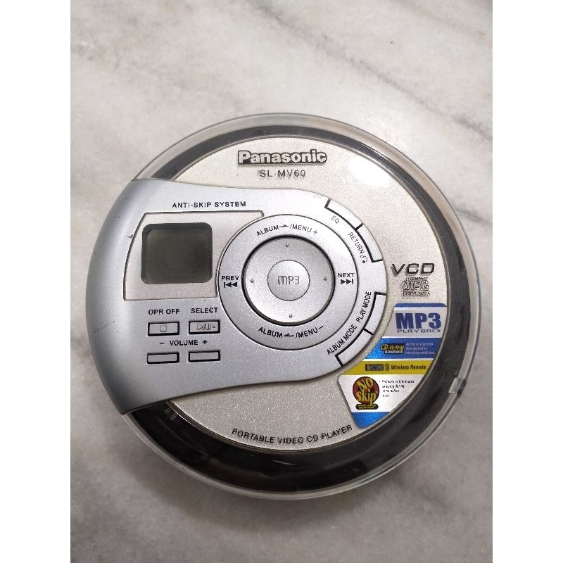Panasonic Discman CD,VCD,Mp3,CDR/RW playback Shopee Malaysia