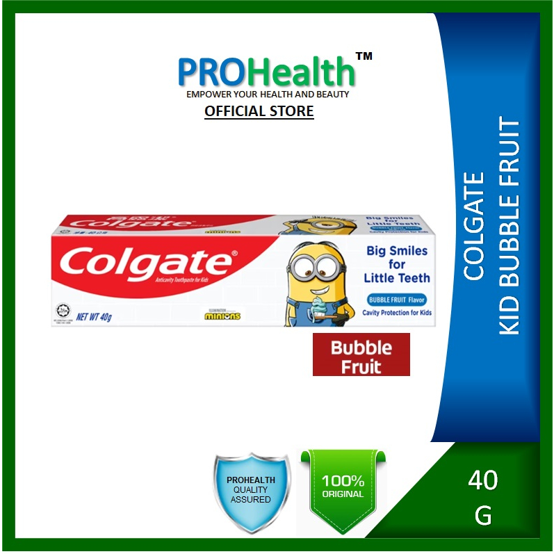 COLGATE Kids Minion Toothpaste 40g EXPIRY07/2026 Shopee Malaysia