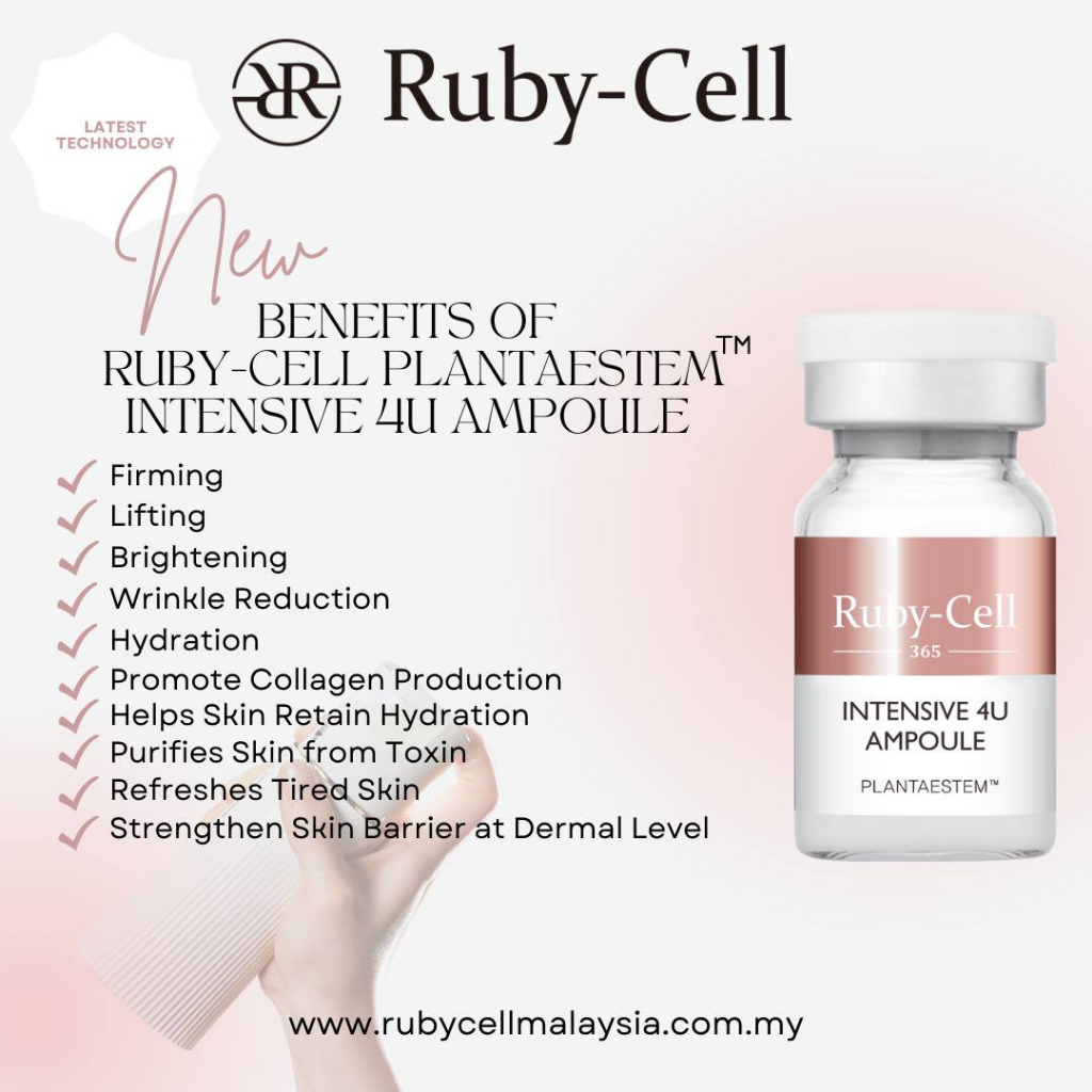 Plantaestem™️ 365 Ruby-Cell Intensive 4U Ampoule 6ml | Shopee Malaysia