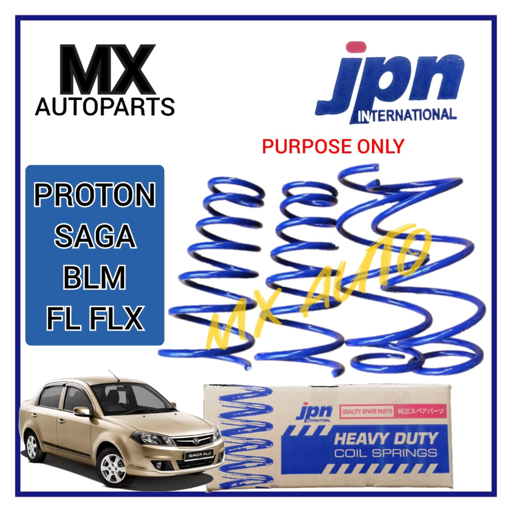 JPN INTERNATIONAL HEAVY DUTY COIL SPRING PROTON SAGA BLM SAVVY FL FLX ...