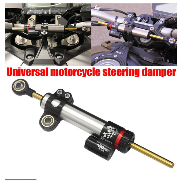 MATRIS STEERING DAMPER SOFT HARD ADJUSTABLE UNIVERSAL FOR BEST HANDLING