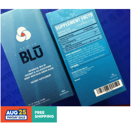 EXP 07/2024 JEUNESSES REVITABLU / Revita blu NEW (30 packs)100% ...