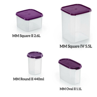 Tupperware Brands Modular Mate Mini Rectangular (6pcs) 1.9L Full Set