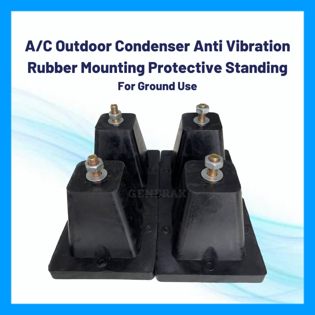 A/C Outdoor Condenser Anti Vibration Rubber Mounting Protective