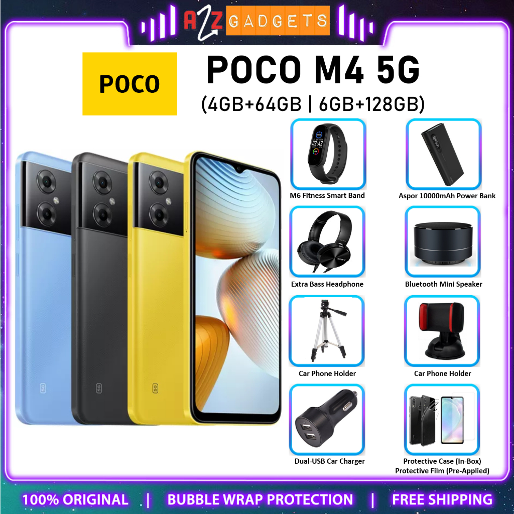 Xiaomi POCO M4 5G | M4 Pro 4G - 1 Year Warranty By Xiaomi Malaysia ...