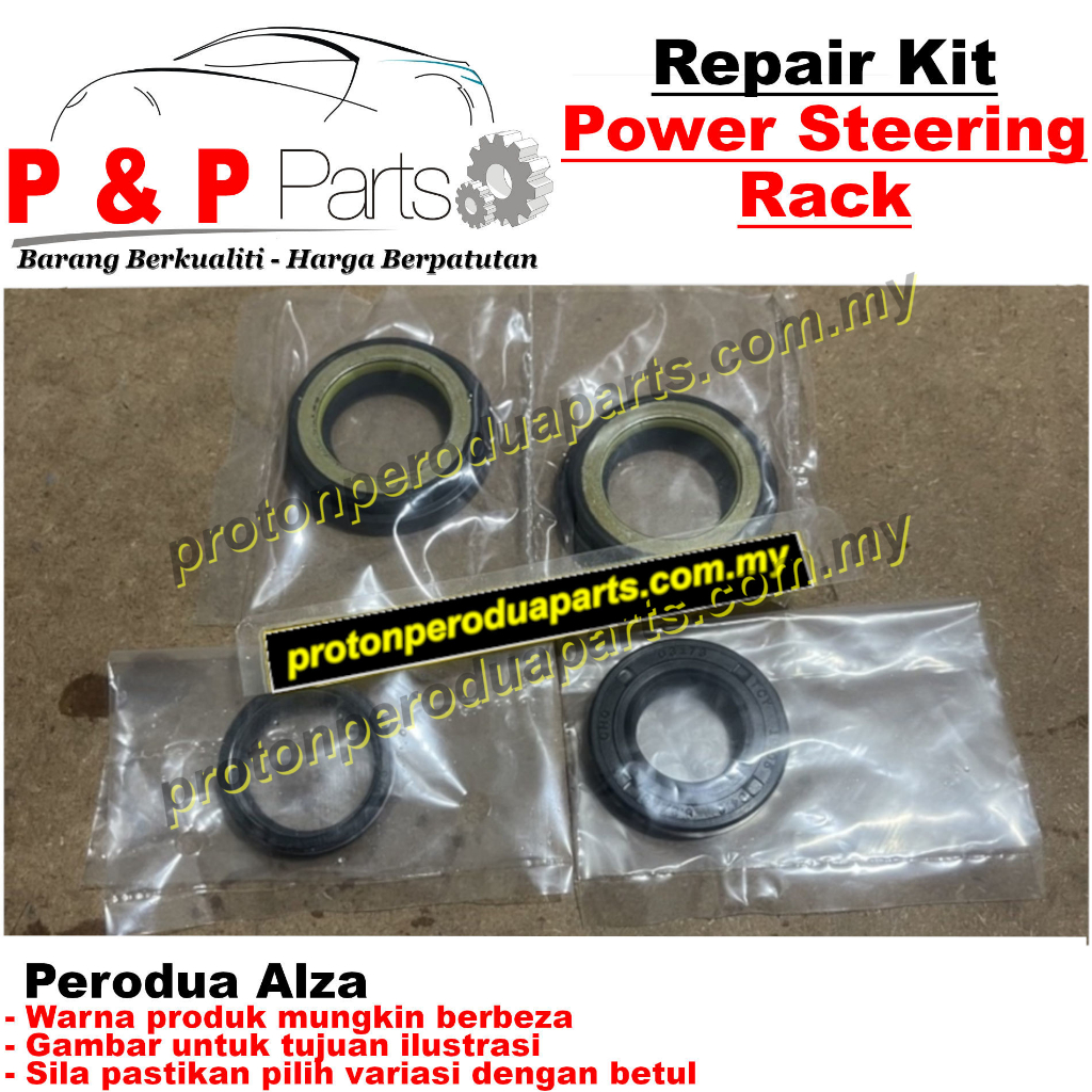 Perodua Alza Repair Kit Power Steering Rack Power Steering Pump ...