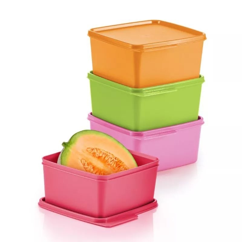 Tupperware Snack N Stack 1.2L (4pcs) | Shopee Malaysia