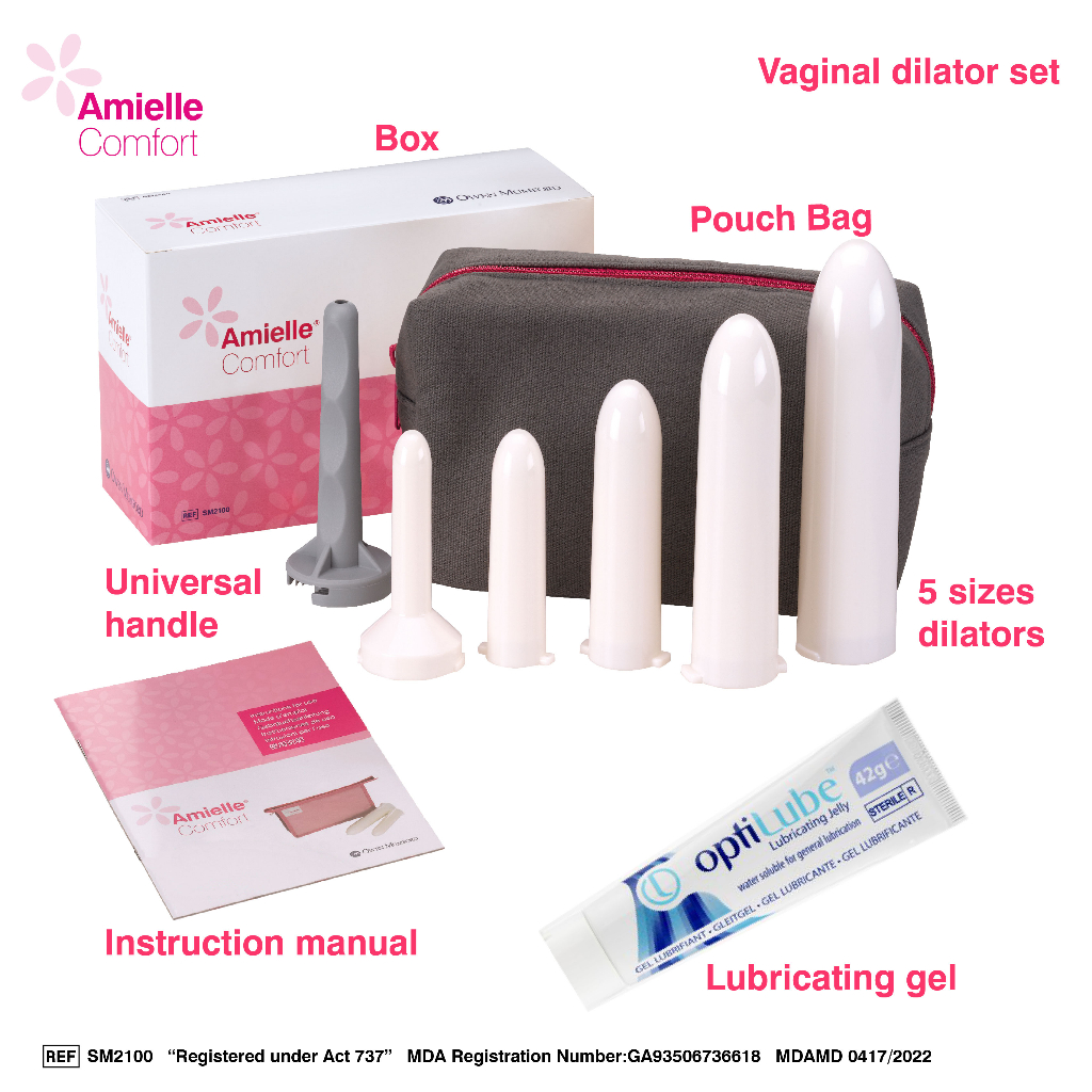 Amielle Comfort Vaginal Dilators Set Shopee Malaysia