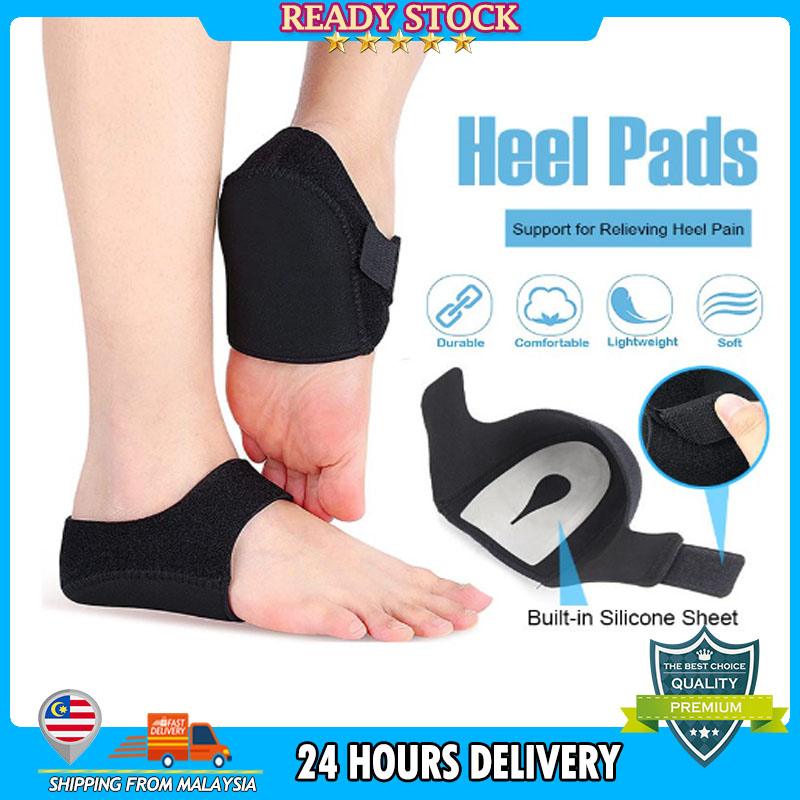 1 Pair Silicone Heel Cushion Plantar Fasciitis Support Bio Medical Cushion Silicone Heel Cushion