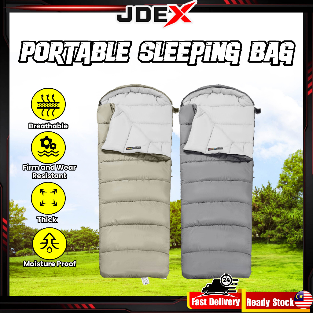 JDEX 1.2KG Sleeping Bag Camping Waterproof Camping Sleeping Gear Hiking
