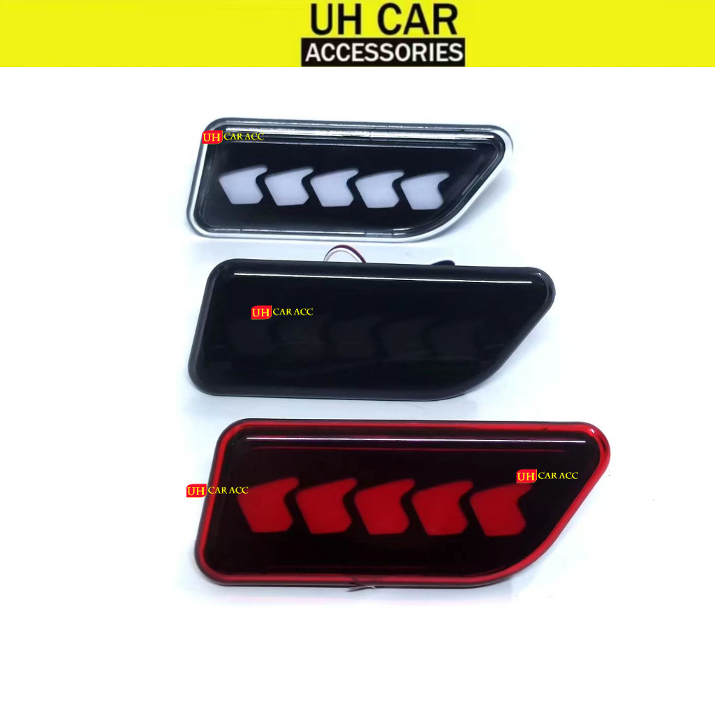 PERODUA BEZZA ATIVA ALZA 2022 2023 REAR BUMPER LED REFLECTOR LIGHT LAMP ...