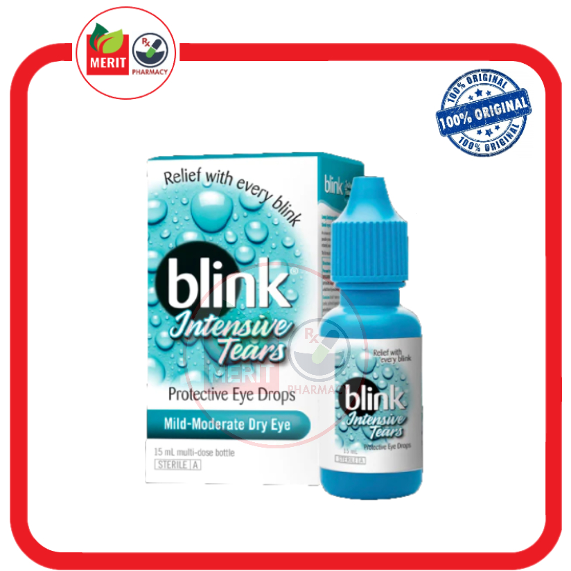BLINK INTENSIVE TEARS EYE DROPS 15ML | Shopee Malaysia