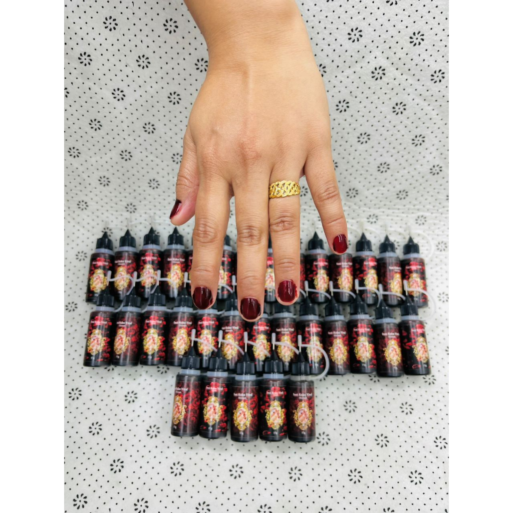 3 BOTOL RM 14 | Inai Kuku Ruby Warna Cantik, Mesra Wudhuk & Solat ...