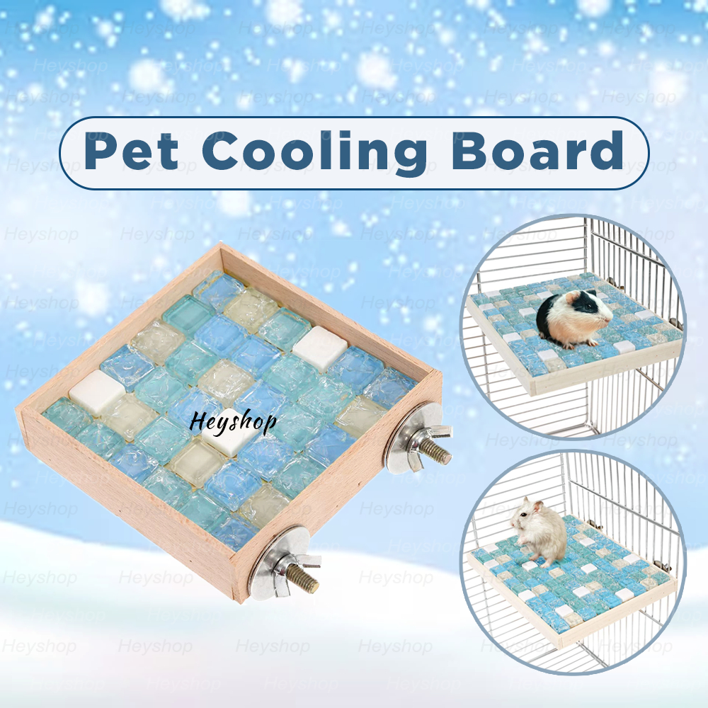 Hamster Cooling Board (10*10cm) Hamster Sleeping Mat Cooling Pad Cold