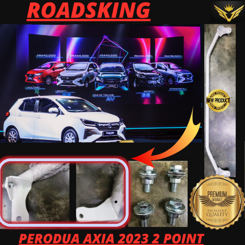 Perodua Axia Front Strut Safety Bar Point High Quality Shopee Malaysia