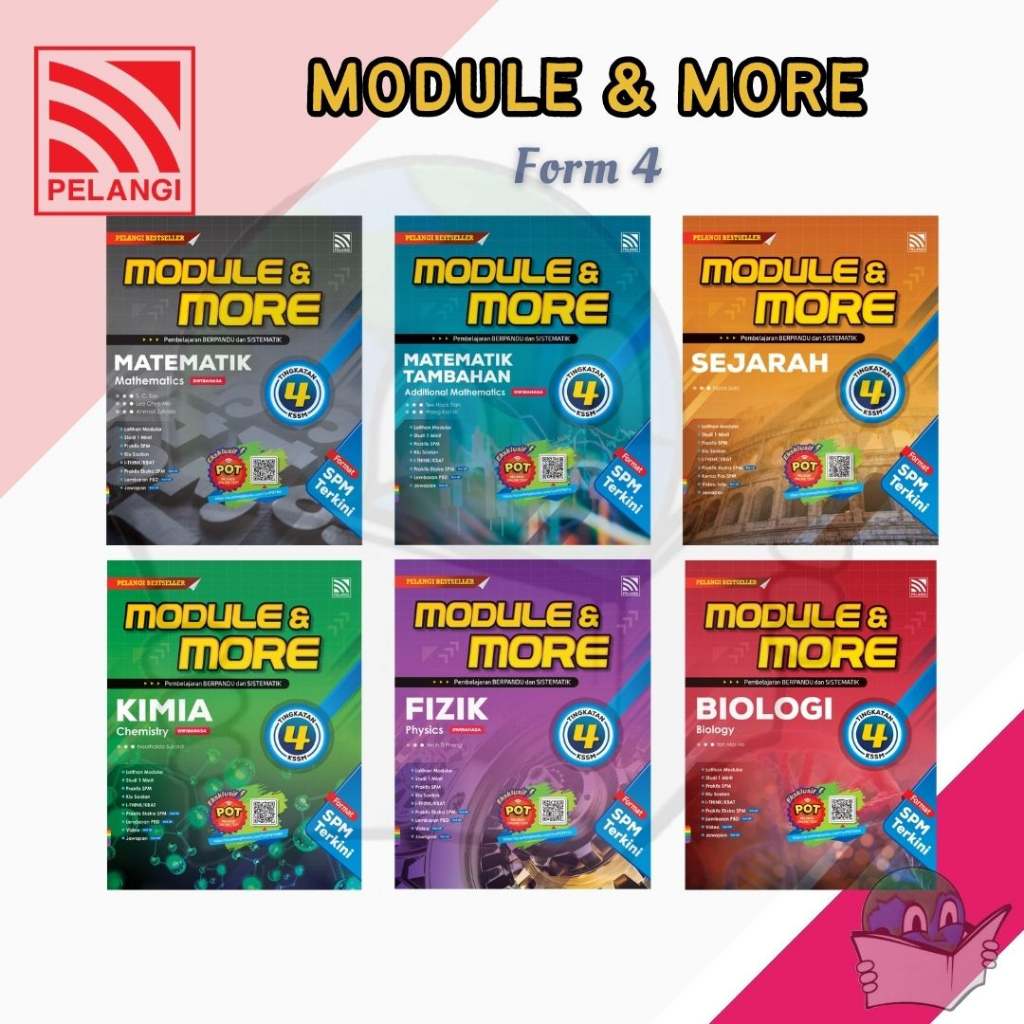 Buku Latihan Module & More 2023 KSSM Tingkatan 4 - Mate/Mate.Tam/Sej ...