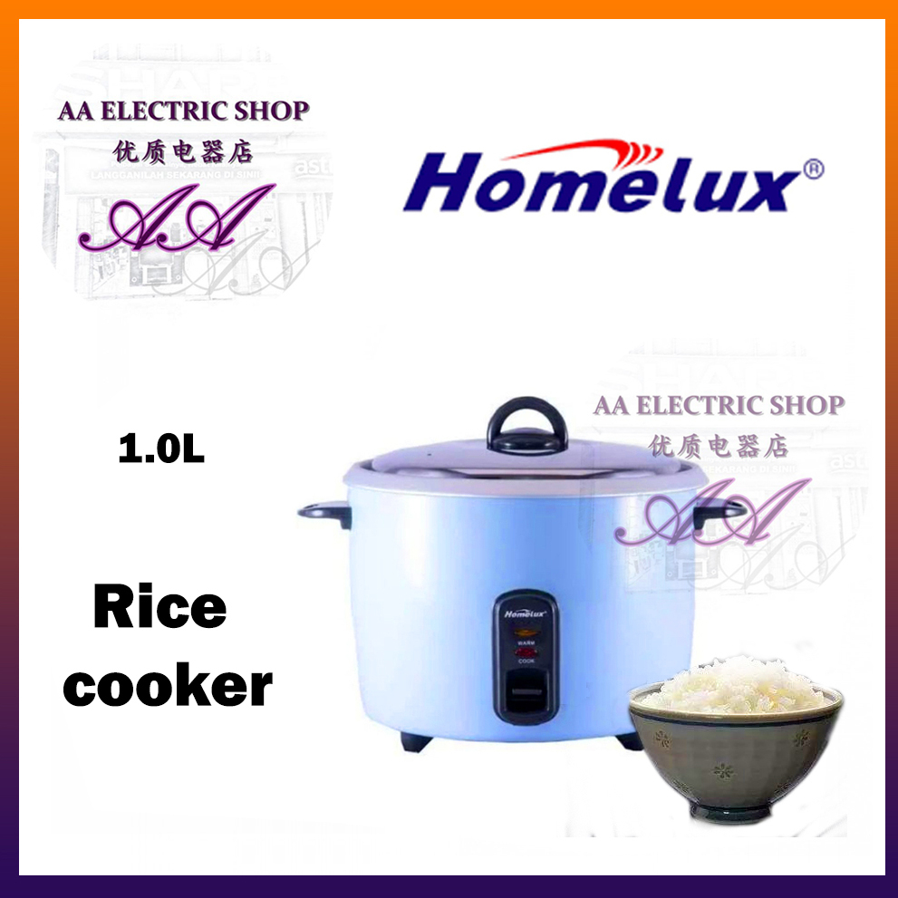 HRE-010 Homelux 1.0L Electric Rice Cooker/Dapur Nasi Electrik/Electrik ...