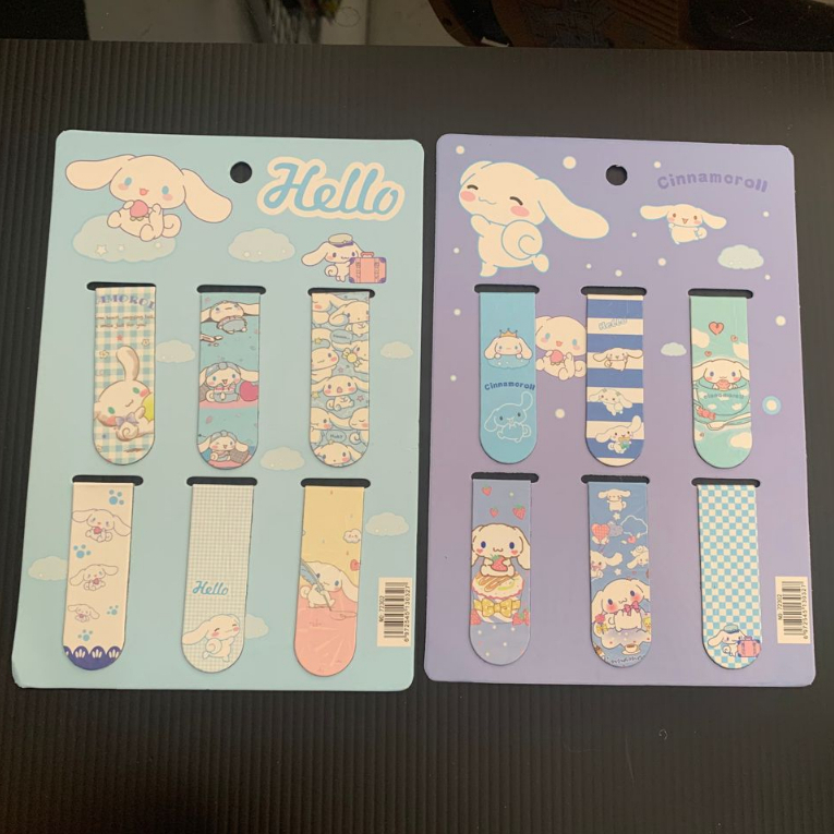 Magnetic Bookmarks Random Design Sanrio Cinnamoroll Kuromi My Melody ...