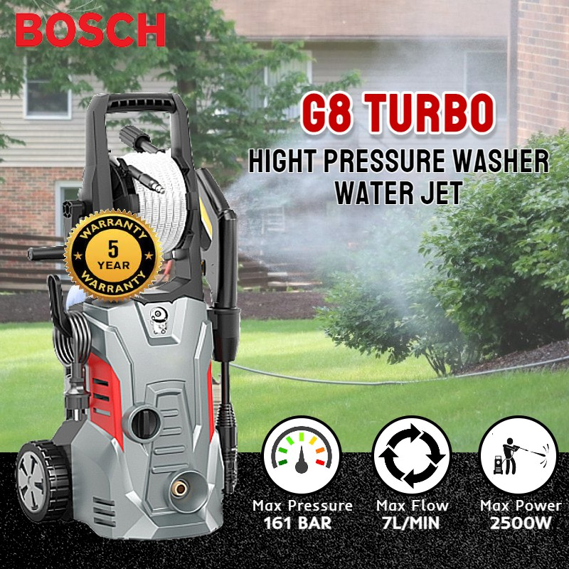 Bosch High Pressure Water Jet Cleaner High Pressure Portable Water Jet