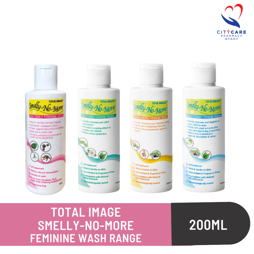 Total Image SmellyNoMore Feminine Wash 200ml Shopee Malaysia
