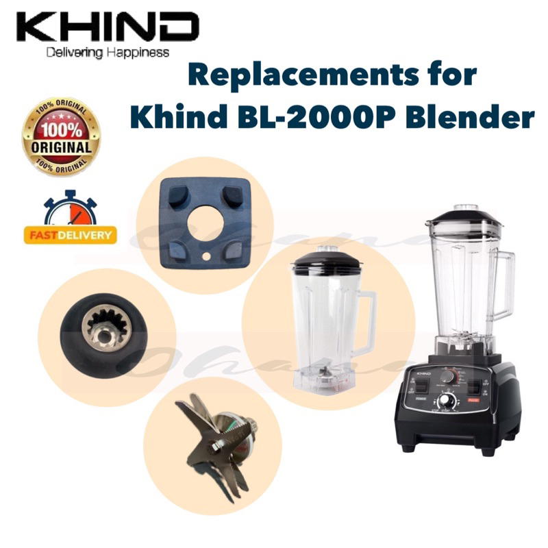(ORIGINAL) KHIND BL2000P HEAVY DUTY BLENDER REPLACEMENT/ BALANG SPARE