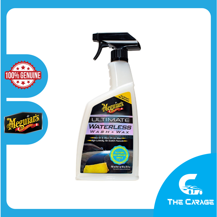 MEGUIAR'S Ultimate Waterless Wash & Wax G-3626 (768ml) | Shopee Malaysia