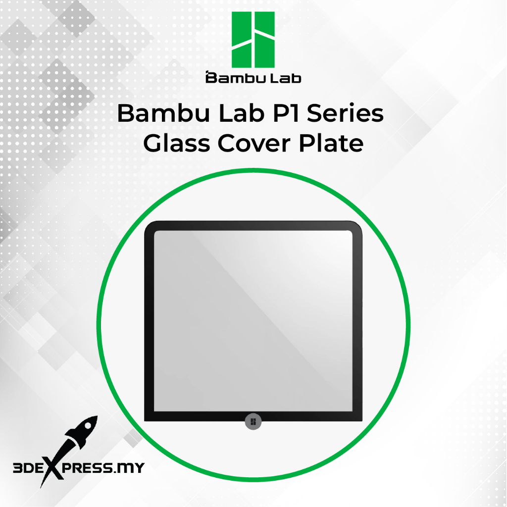 Bambu Lab X1 Series  -  Glass Cover Plate