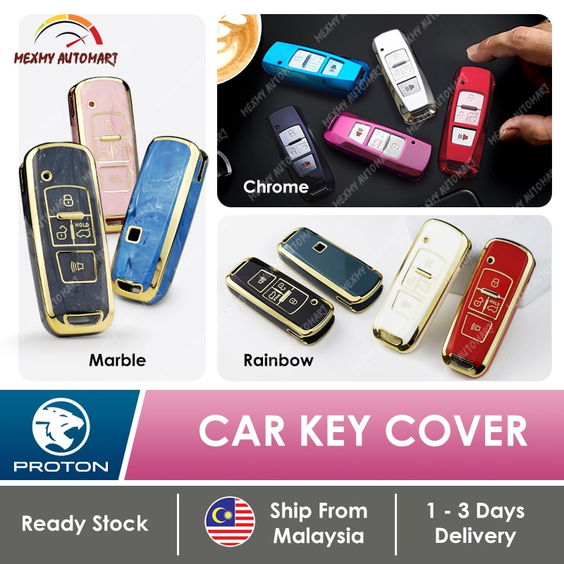 Proton New SAGA PERSONA IRIZ MC2 VVT 2024 Car Key Cover Sarung Kunci ...