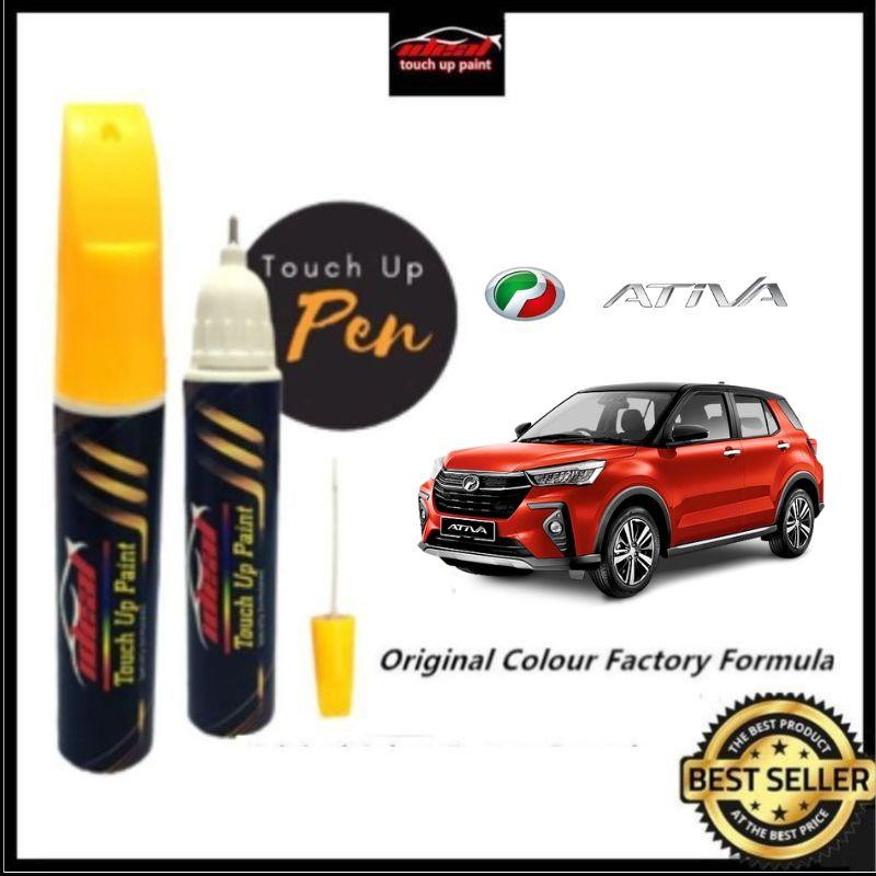Perodua Ativa Car Touch Up Pen Car Scratch Remover Touch Up Paint DIY