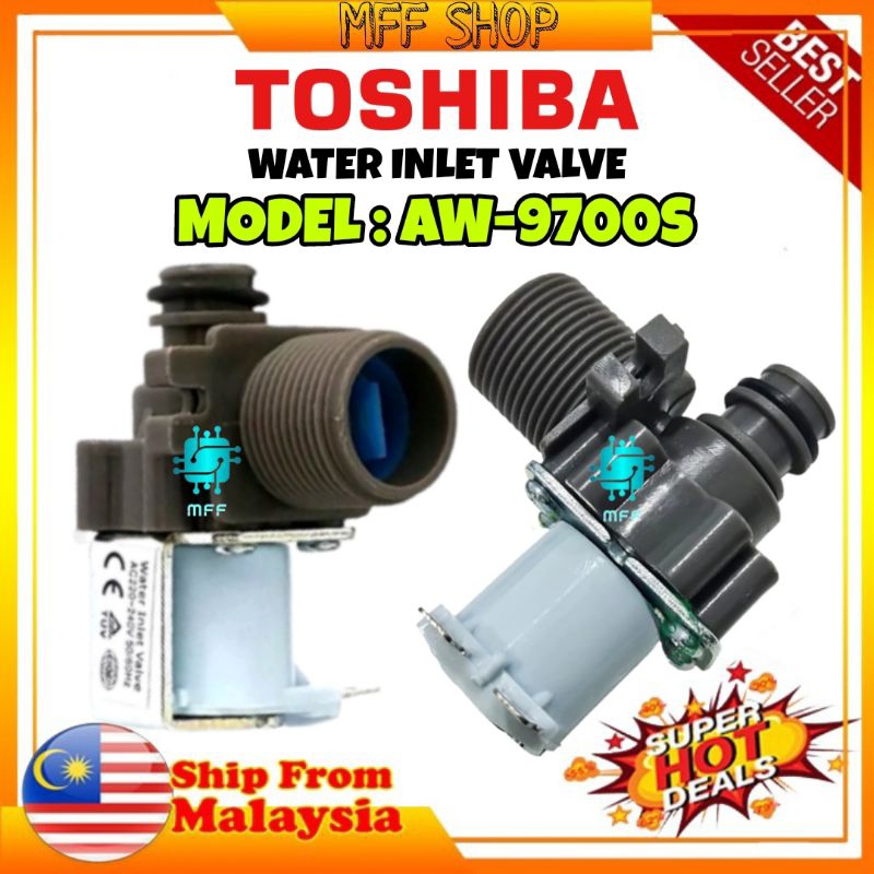 AW9700S TOSHIBA WASHING MACHINE WATER INLET VALVE Shopee Malaysia