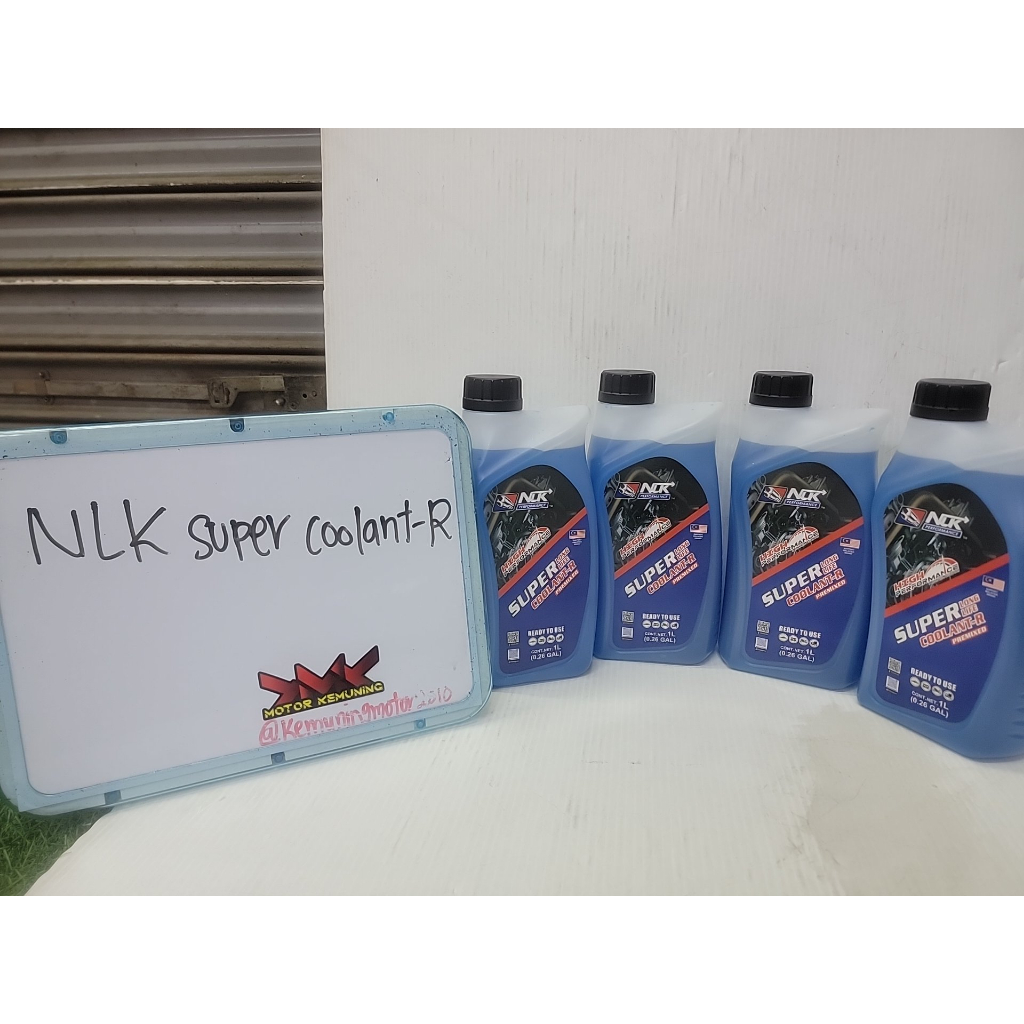 NLK PERFORMANCE COOLANT PREMIXED 1LITER NLK SUPER COOLANT-R | Shopee ...