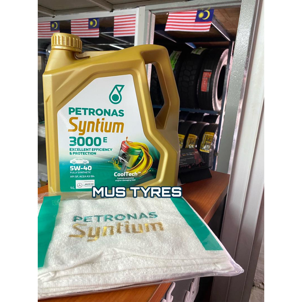 PETRONAS SYNTIUM 3000 E 5W40 4L (FULLY SYNTHETIC) | Shopee Malaysia