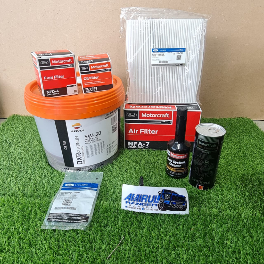 FORD RANGER 2.2 REPSOL DXR PLATINUM 5W-30 CK-4 SERVICE SET | Shopee ...