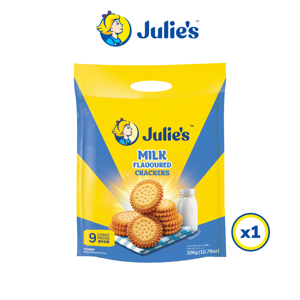 Julie's Milk Crackers (306g x 1 Pack) Shopee Malaysia