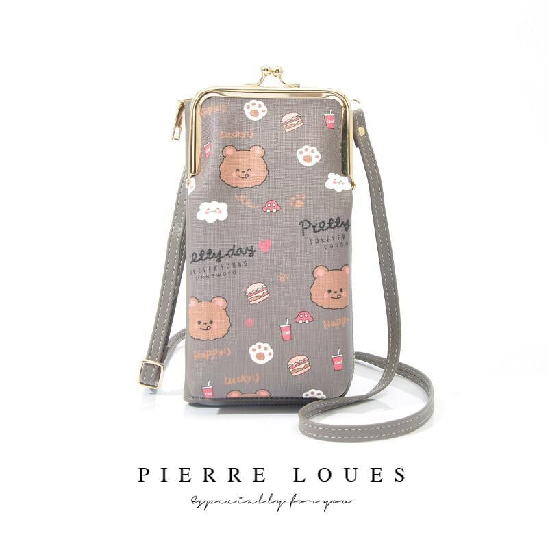 Sling Bag Pierre Crossbody Phone Bag PIERRE CARDIN Leather Phone