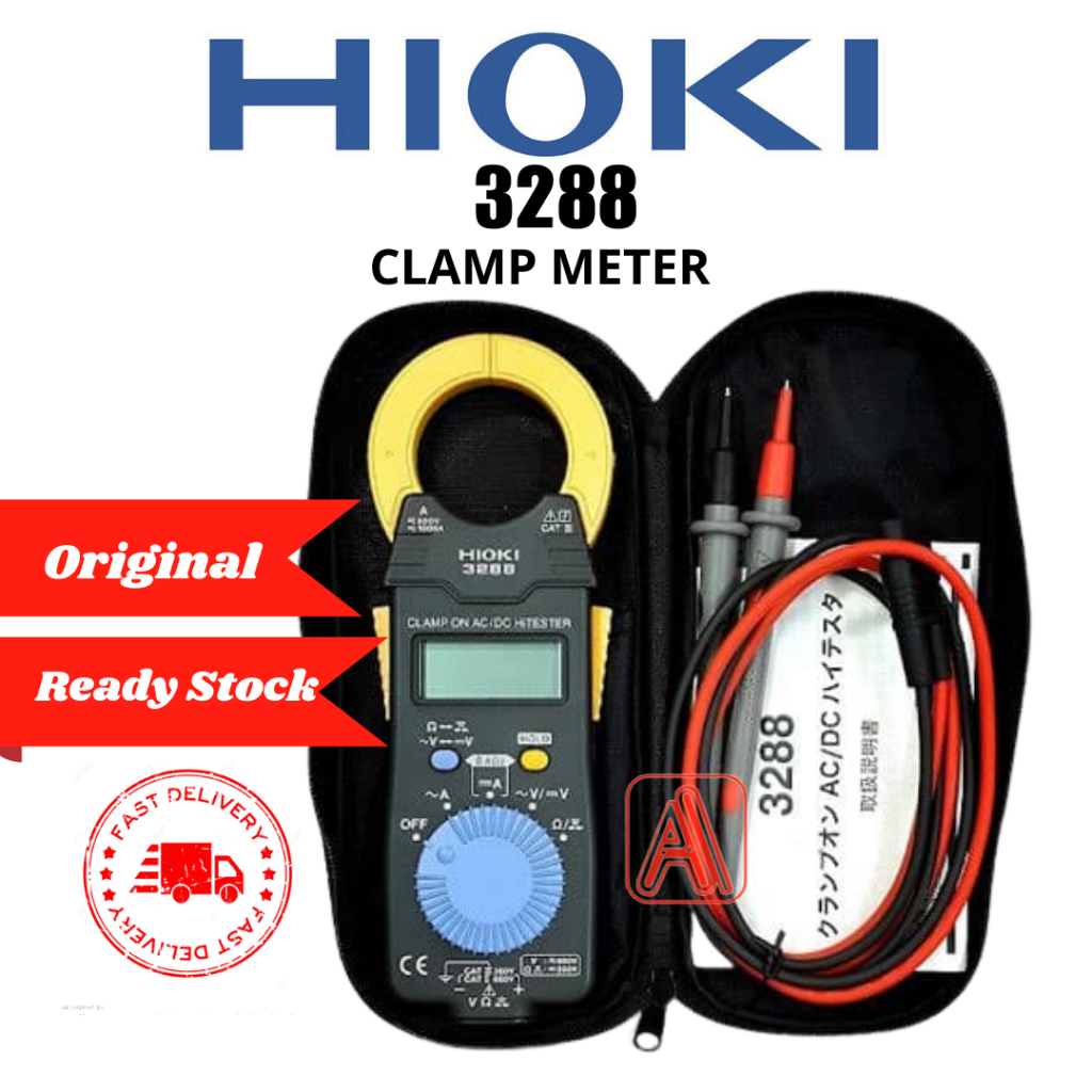 HIOKI 3288 Clamp Meter 1 Year Warranty Original Shopee Malaysia