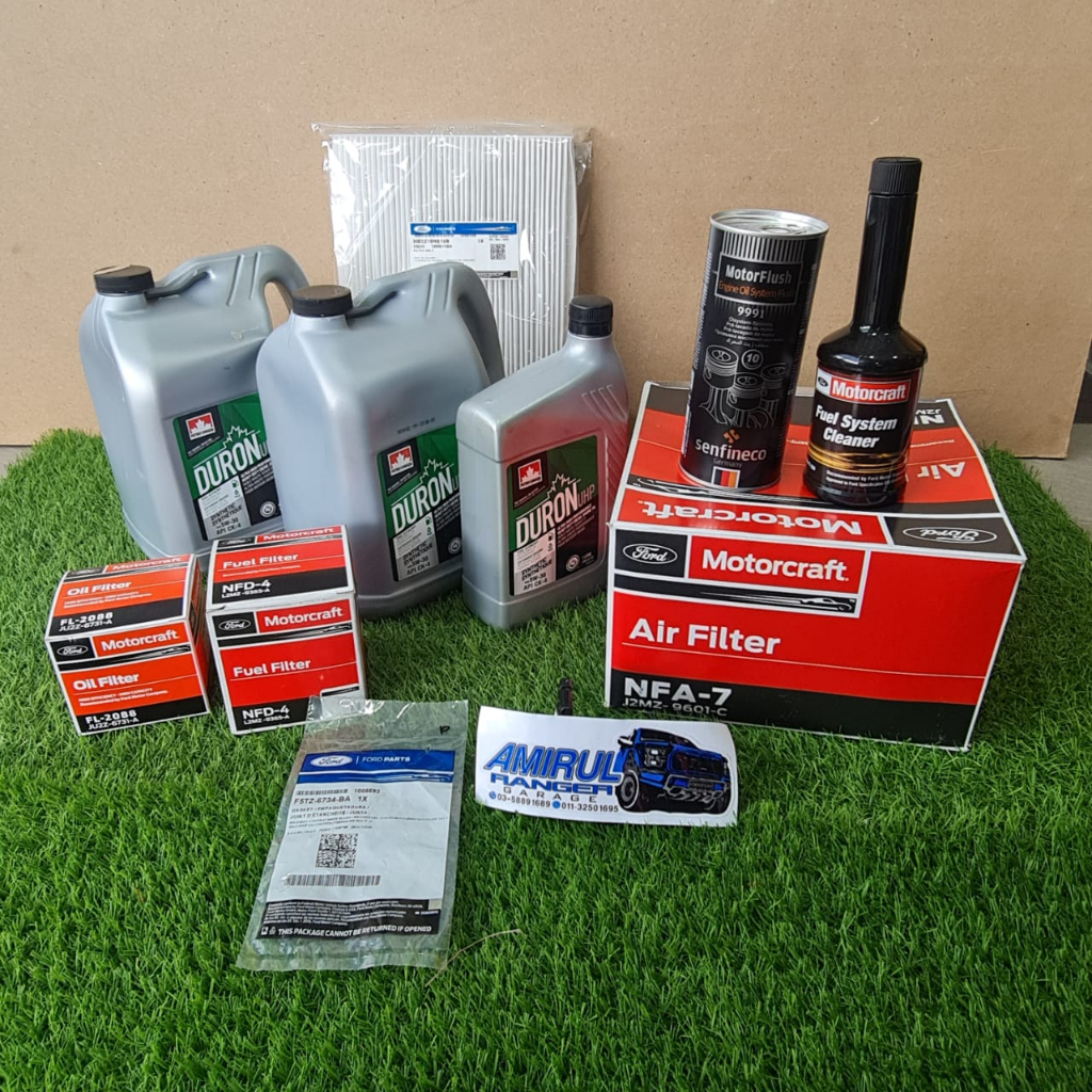 FORD RANGER 3.2 DURON UHP SAE 5W30 CK4 SERVICE SET/Ultra HighPerformance Shopee Malaysia