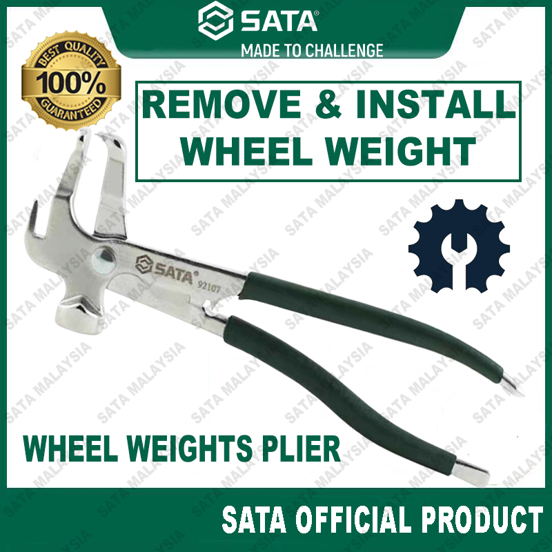 SATA Wheel Weight Pliers Wheel Weight Install & Remove Wheel Weights