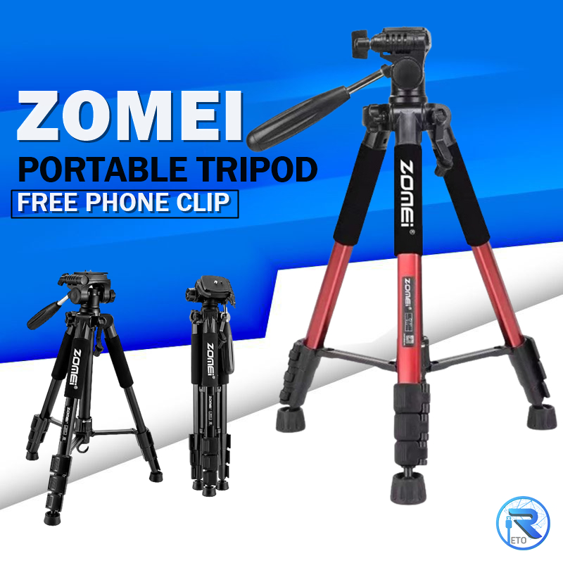 Zomei Q111 Professional Travel Portable Aluminum Tripod With Original ...
