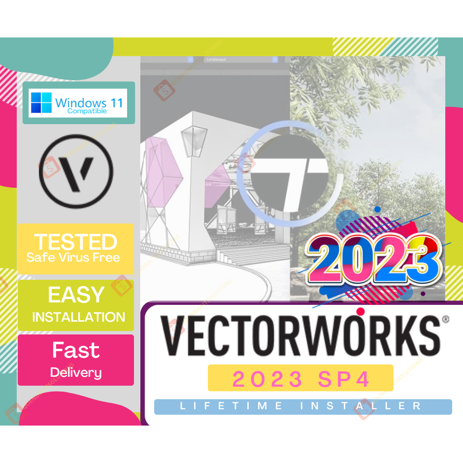 🔥 Vectorworks Design Suite 2023 𝗦𝗣𝟰 LATEST + VIDEO INSTALL 2022